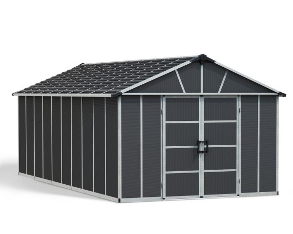 Palram Canopia Yukon 11x9 Polycarbonate Storage Shed