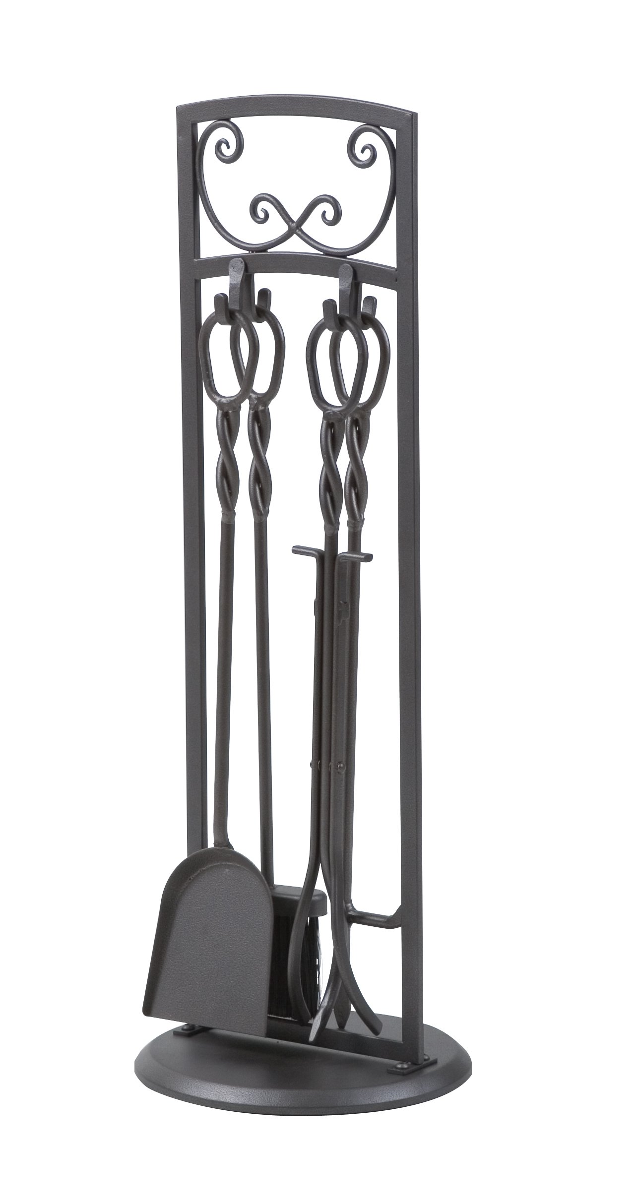 Panacea Products 15119 Scroll 5-Piece Fireplace Tool Set