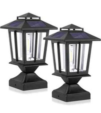 Paradise GL33938 Solar LED Fence Lantern