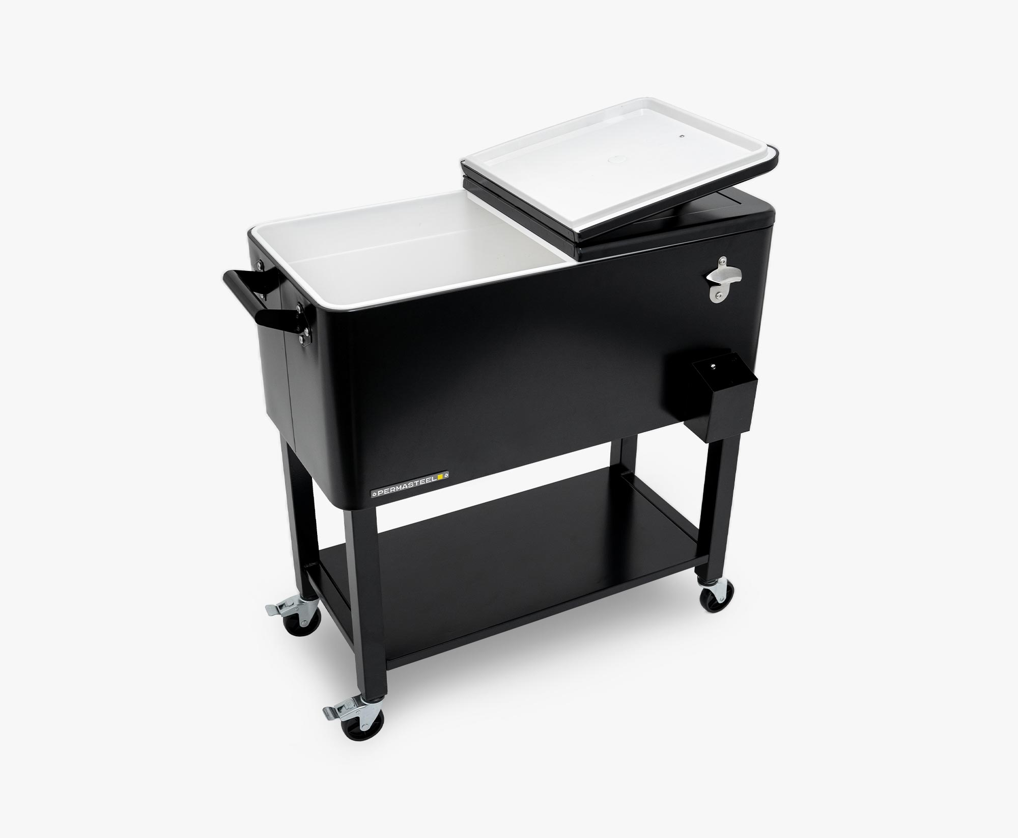 Permasteel 80-Quart Rolling Patio Cooler