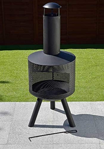 Pleasant Hearth Al Fresco Steel Chiminea