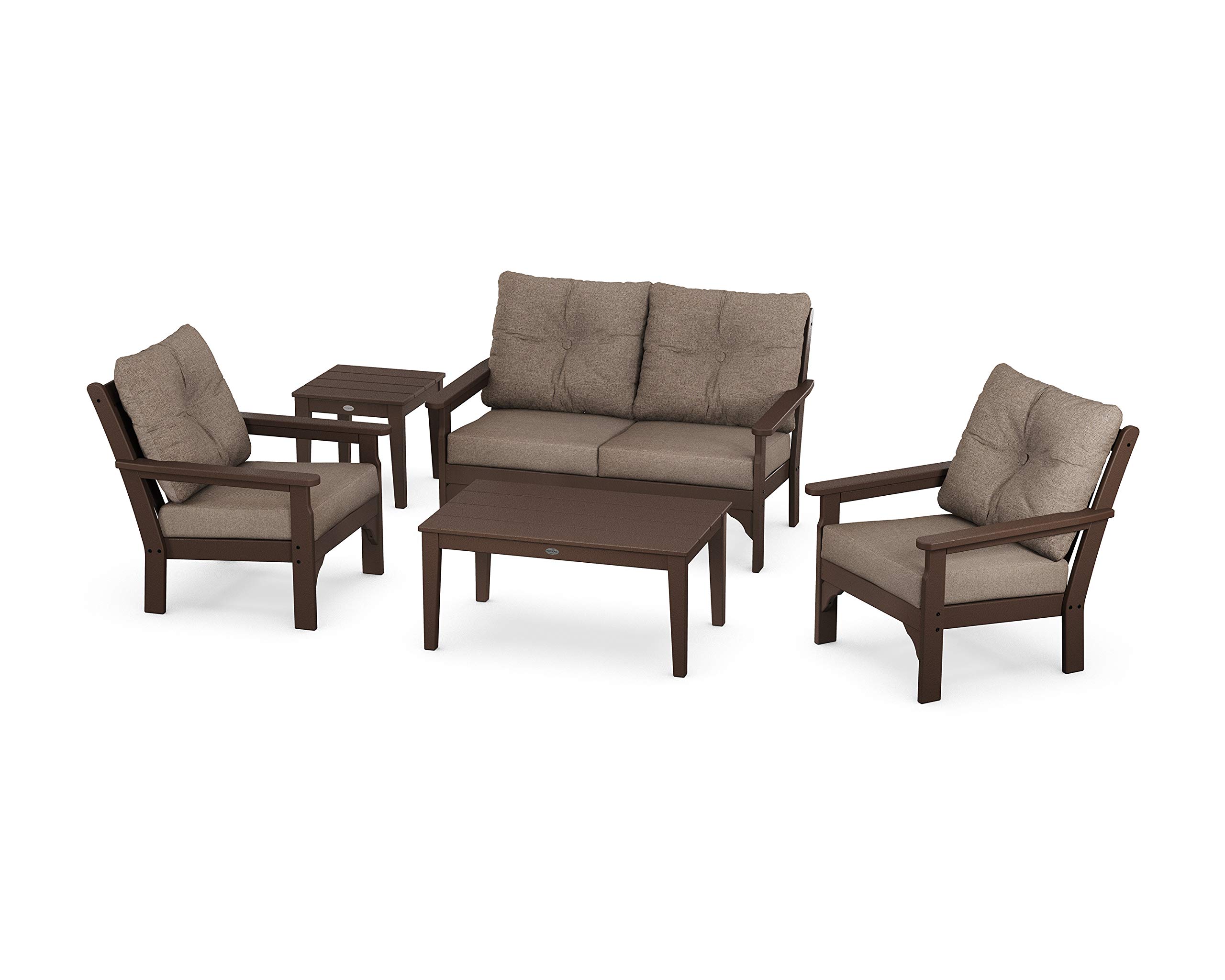 POLYWOOD Crestwood 5-Piece Deep Seating Set