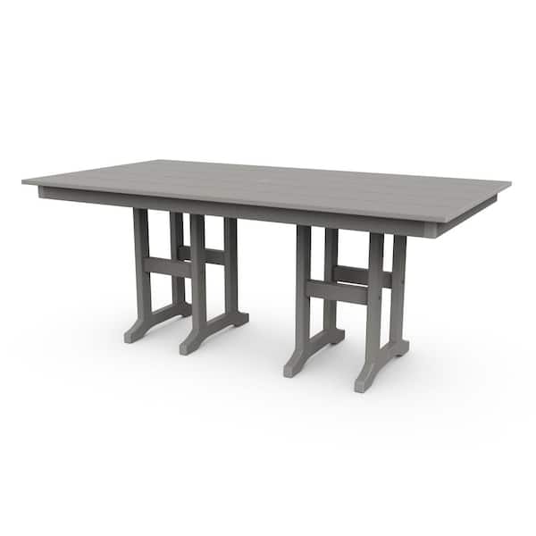 POLYWOOD Farmhouse Trestle 6-Foot Picnic Table