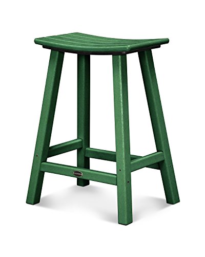 POLYWOOD Nautical 24-Inch Outdoor Bar Cart