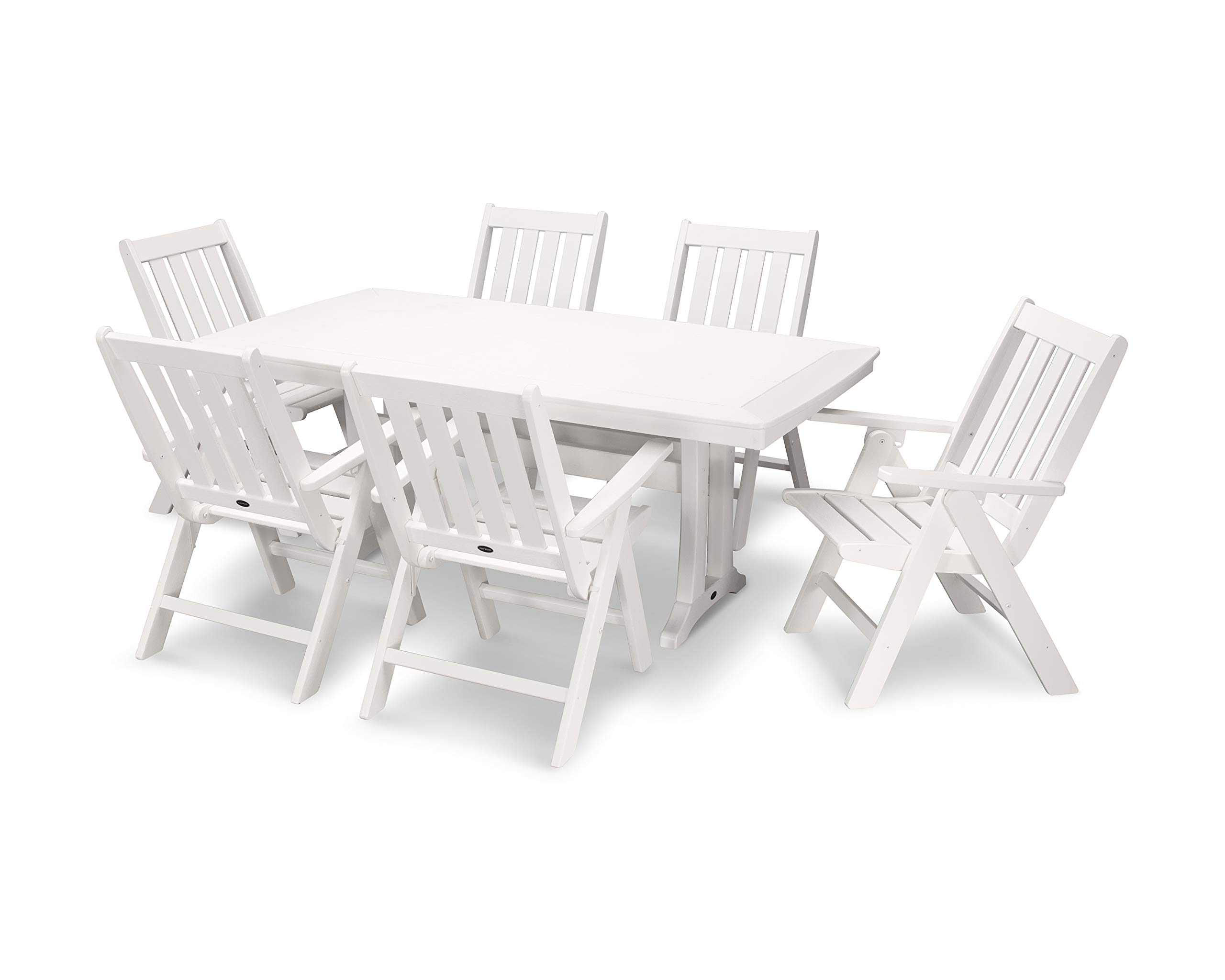 POLYWOOD Nautical 3-Piece Deep Seating Group