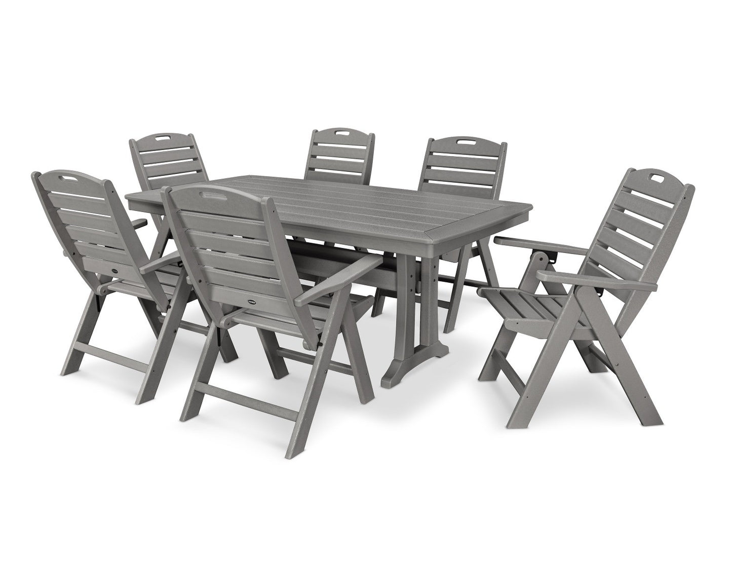 POLYWOOD Nautical 6-Piece Dining Set
