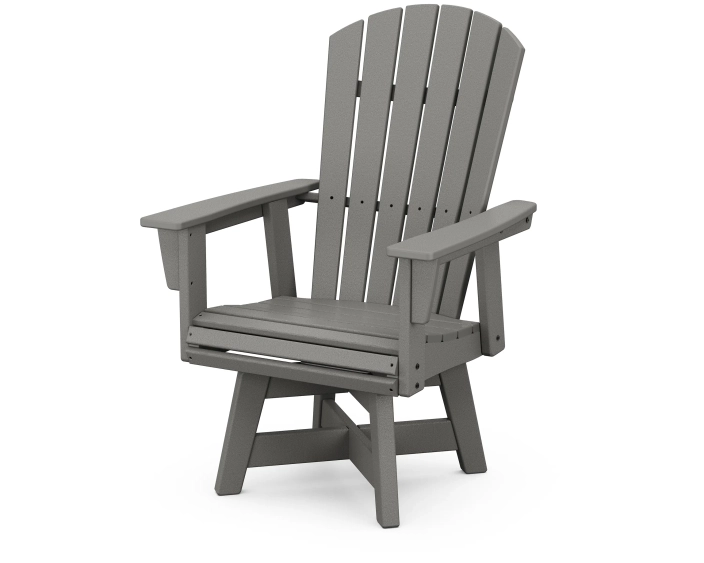 POLYWOOD Nautical Swivel Dining Chair