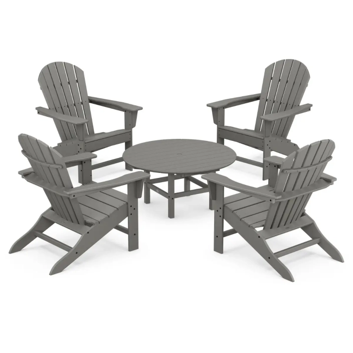 POLYWOOD South Beach 5-Piece Modular Deep Seating Group