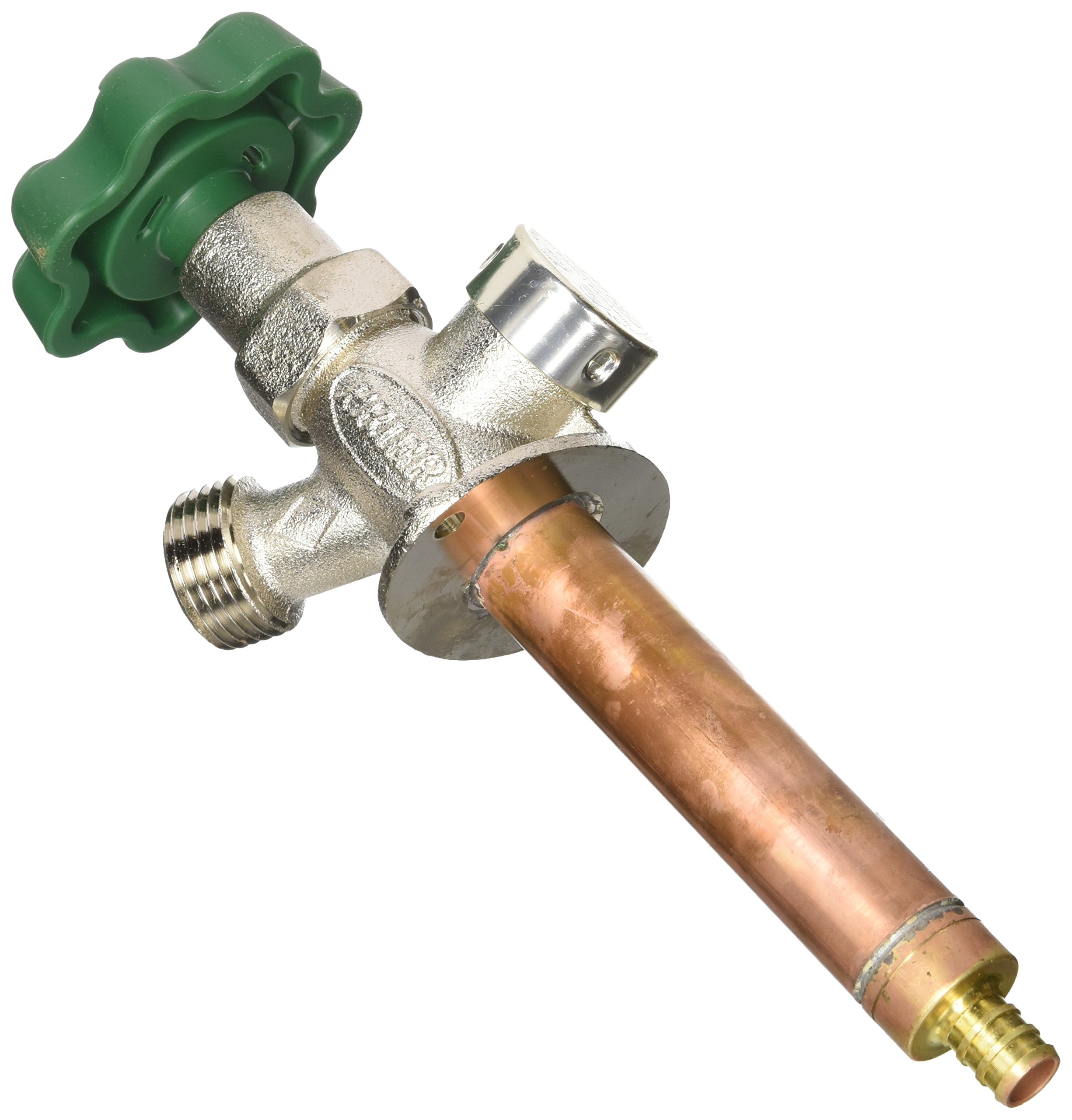 Prier Products P-164D Anti-Siphon Freezeless Wall Faucet, 8-Inch Shank