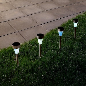 Pure Garden Solar Pathway Lights 8-Pack