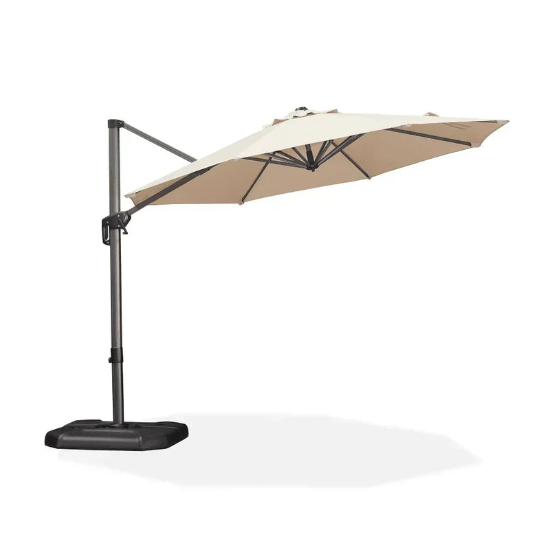 Purple Leaf 10ft Cantilever Patio Umbrella