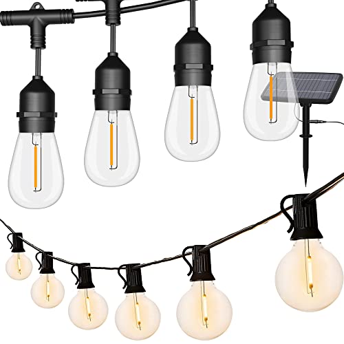 Quntis G40 Globe Outdoor String Lights 48FT