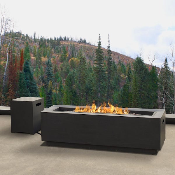 Real Flame Crestmore 48-Inch Electric Fire Pit Table