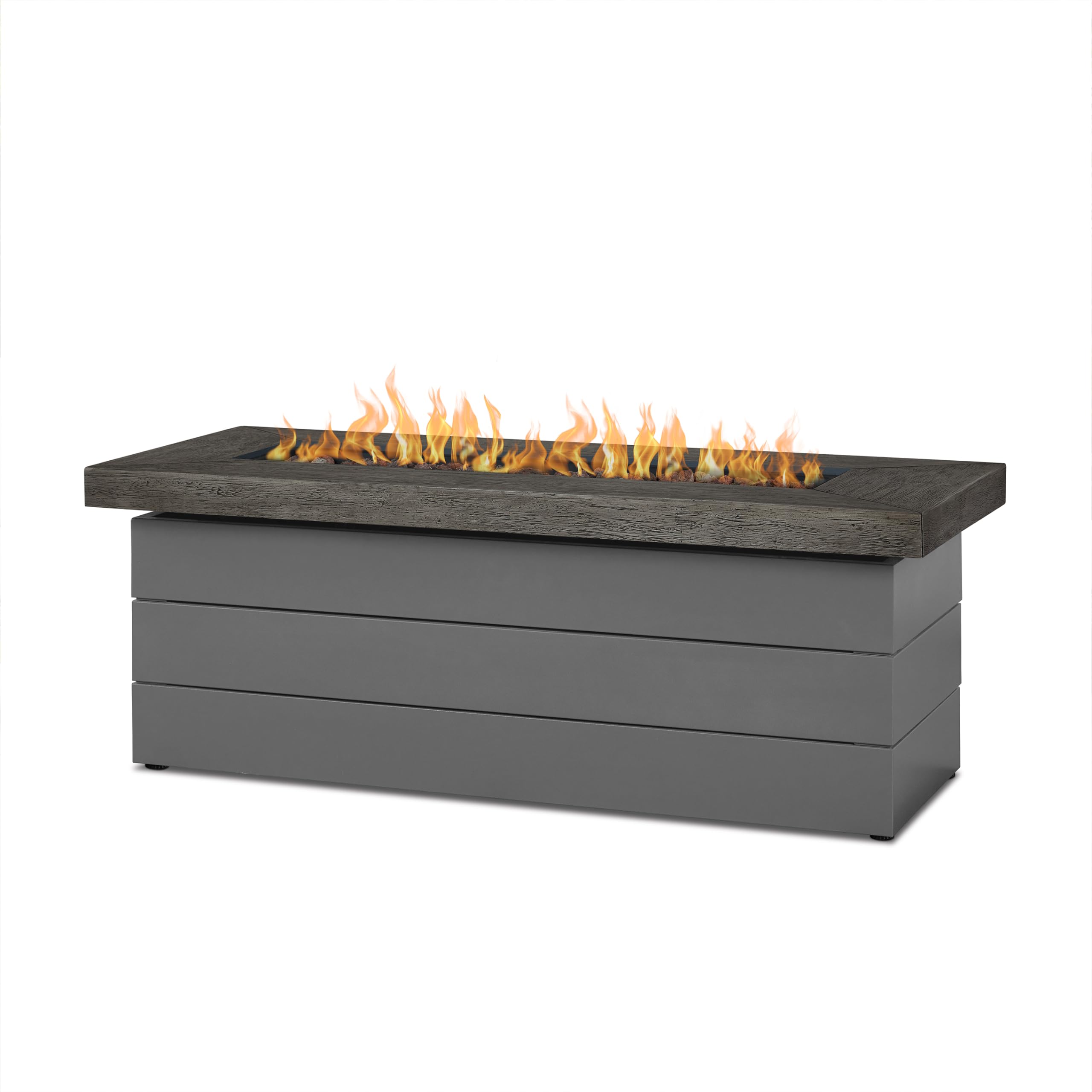 Real Flame Crestmore 48-Inch Rectangular Propane Fire Table