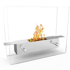 Regal Flame Arctic 9-Inch Ventless Bio Ethanol Tabletop Fireplace