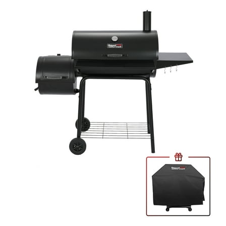 Royal Gourmet CC1830SC Charcoal Grill with Offset Smoker