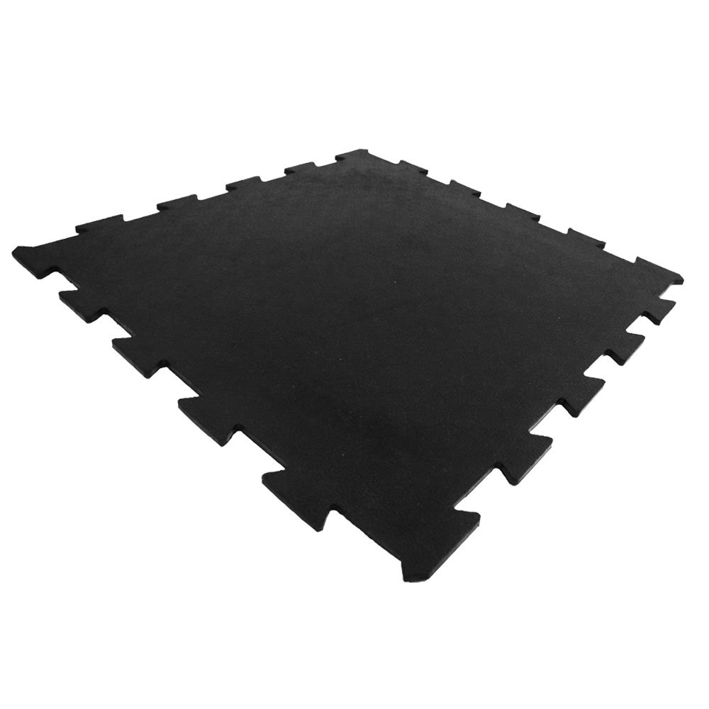 Rubber-Cal Armor-Flex Interlocking Outdoor Rubber Floor Tiles 12x12 (4 Pack)