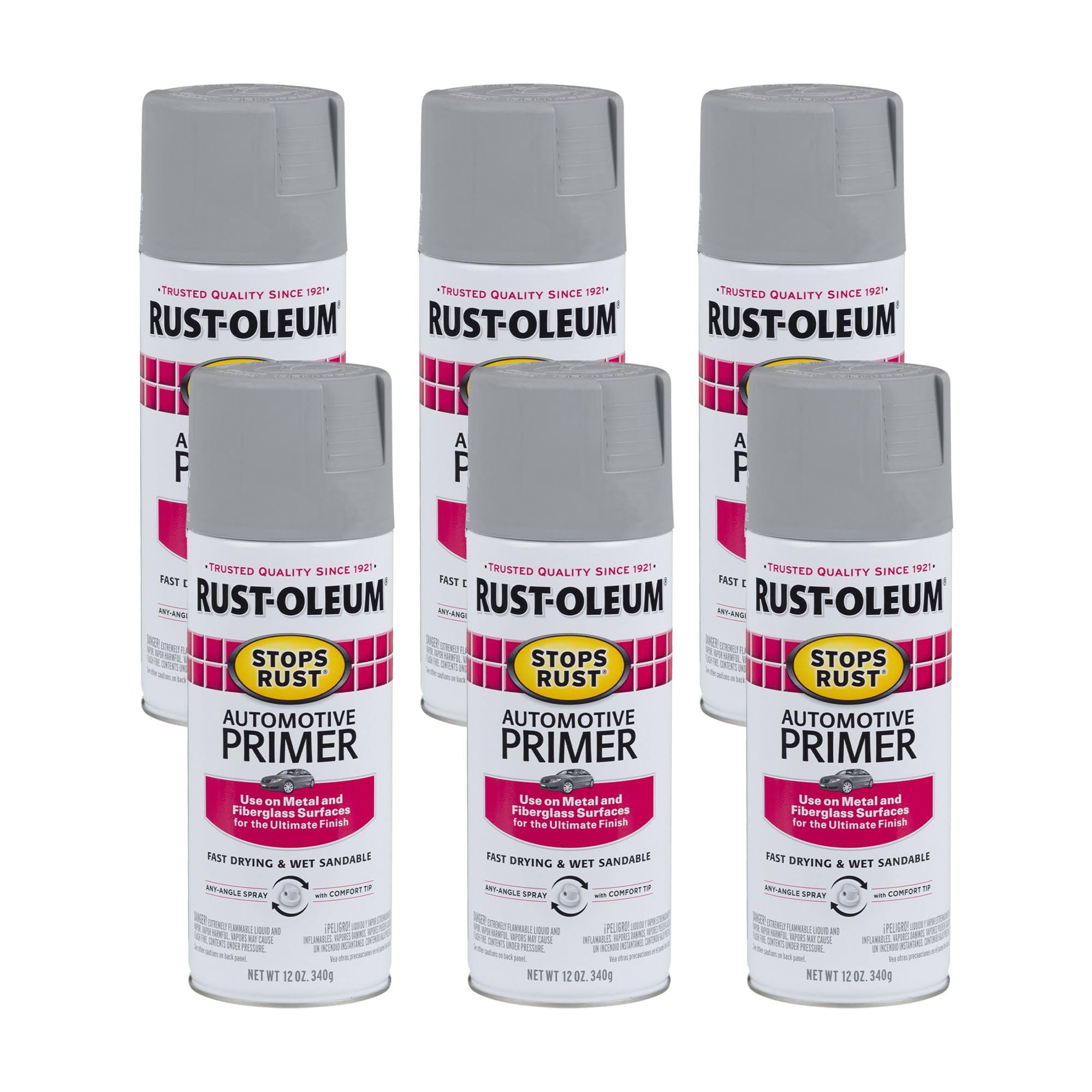 Rust-Oleum 2081830 Professional Rusty Metal Primer Spray