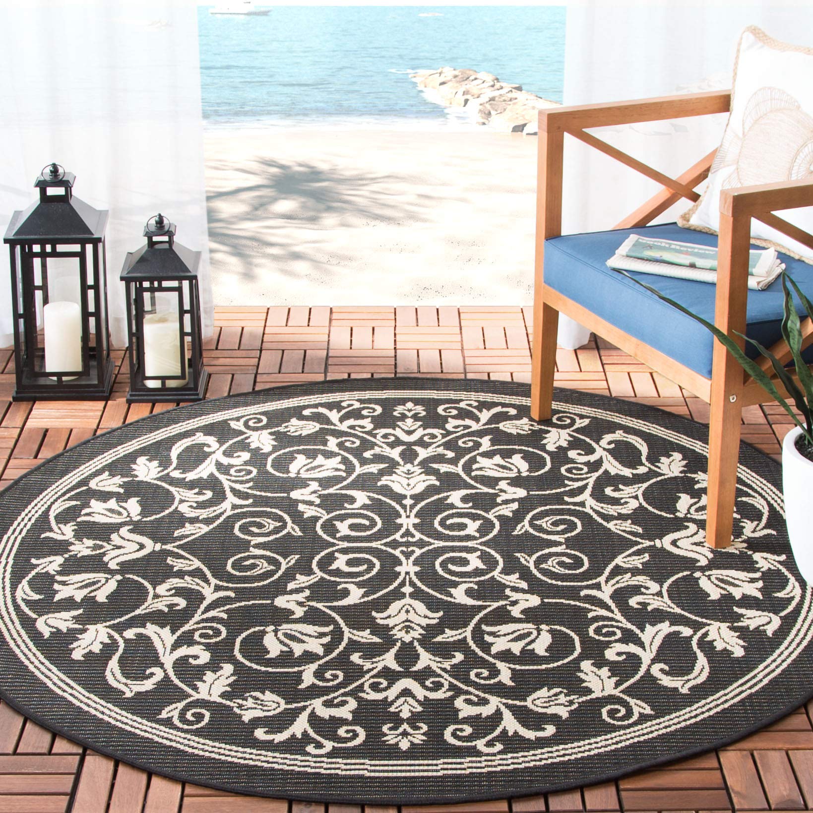 Safavieh Courtyard Collection CY2098 Indoor/Outdoor Rug