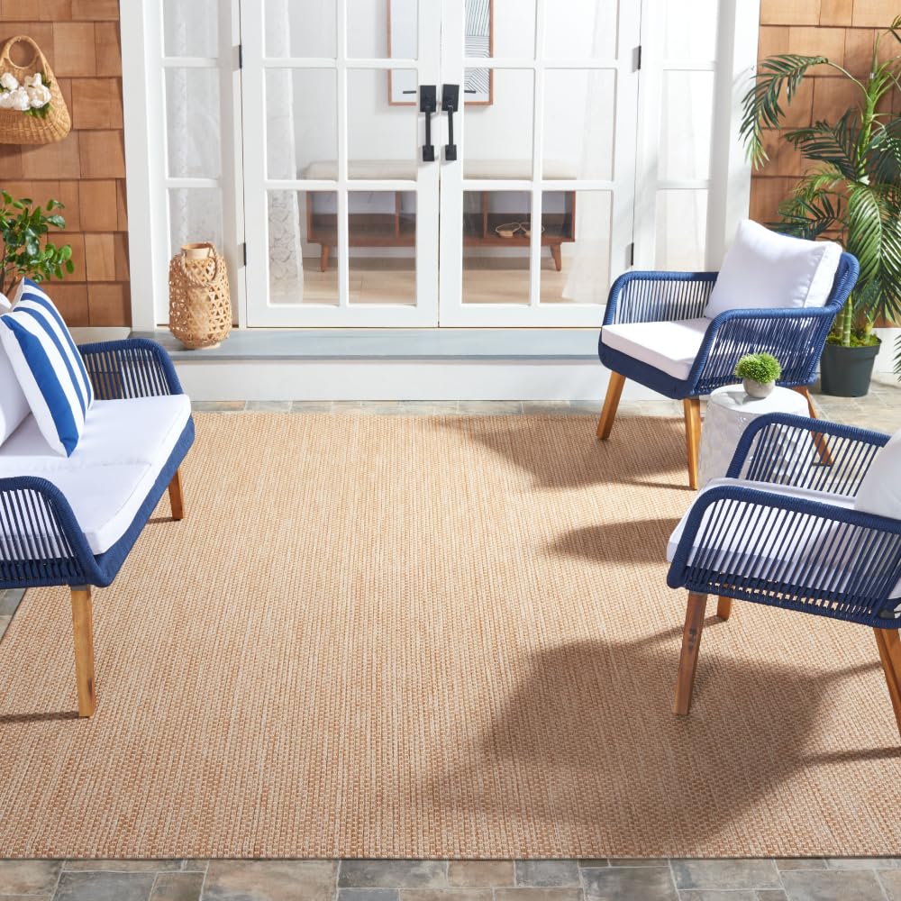 Safavieh Courtyard Collection Indoor/Outdoor Area Rug, 9' x 12'
