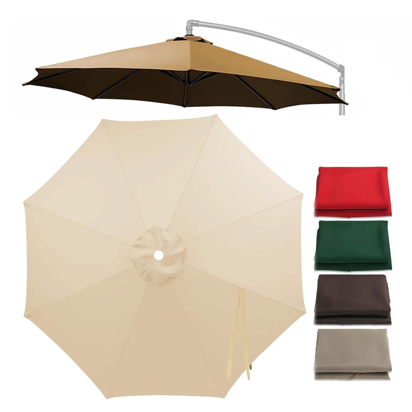 Shadezilla 10ft Replacement Canopy for Offset Cantilever Umbrella