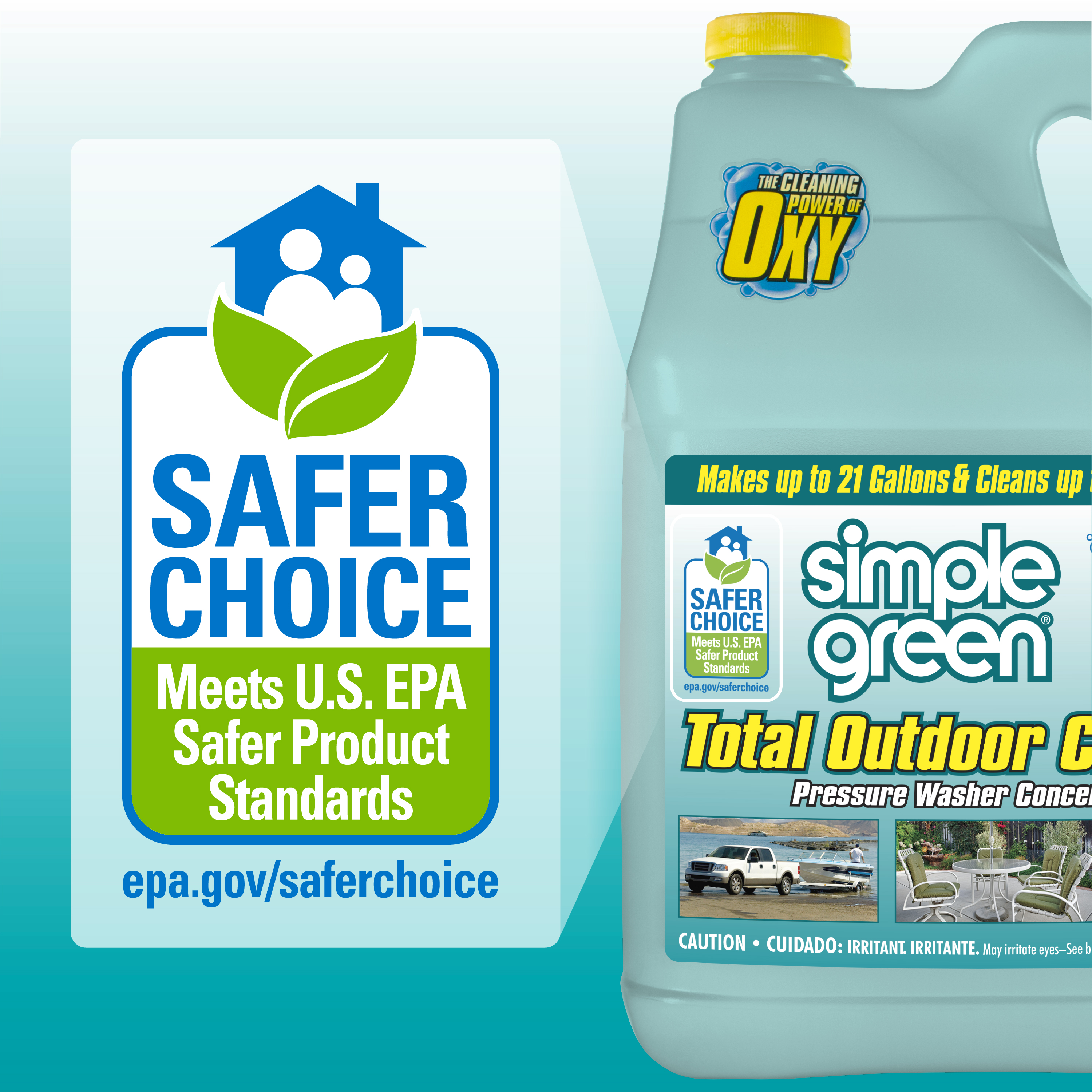 Simple Green Oxy Solve Total Outdoor Cleaner 1 Gallon