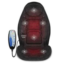 Snailax Vibration Massage Seat Cushion with Heat