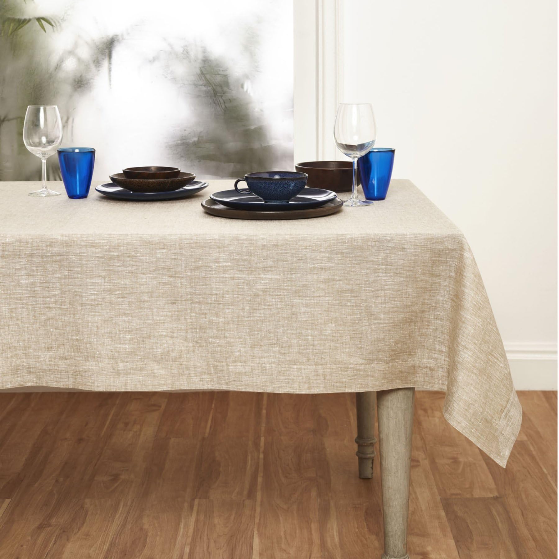 Solino Home Linen Tablecloth 60 x 120 Inches