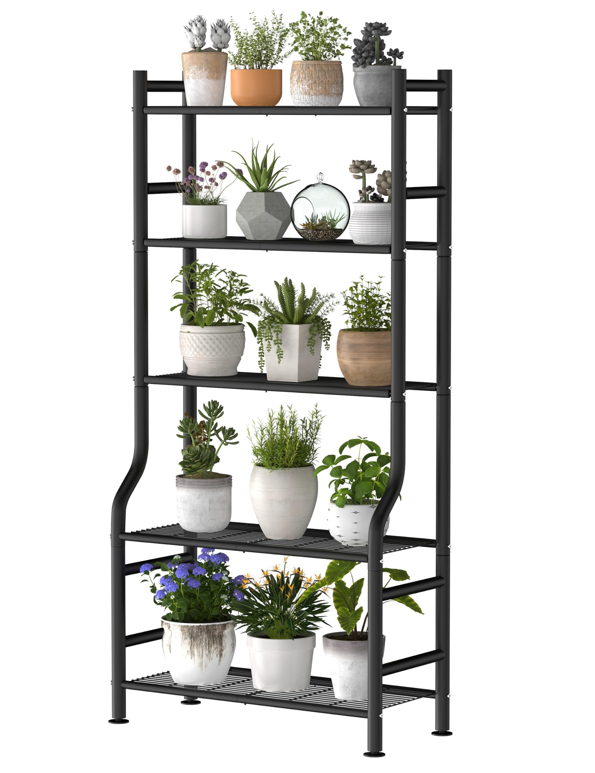SONGMICS 5-Tier Metal Plant Stand