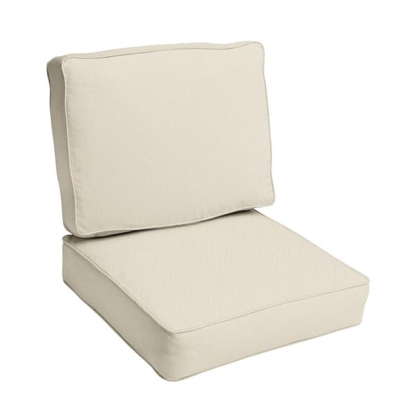 Sorra Home Outdoor Patio Deep Seat Cushion Set