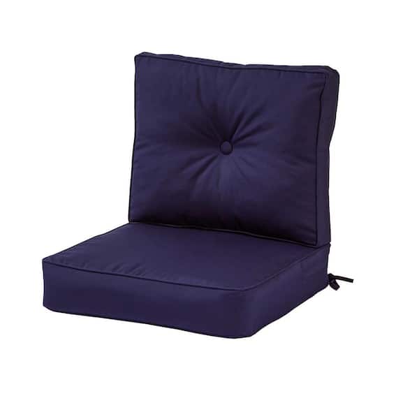 Sorra Home Sunbrella Canvas Outdoor Sofa Cushion Set