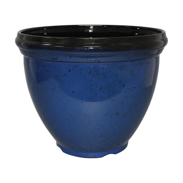 Southern Patio HDR Resin Round Planter 14-Inch