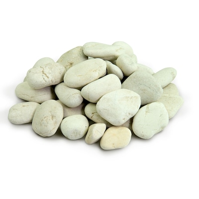 Southwest Boulder & Stone White Marble Chips 20 lb