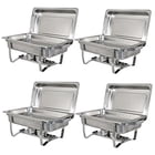 Sterno Fold-Away Chafer Kit 8 Qt Full Size