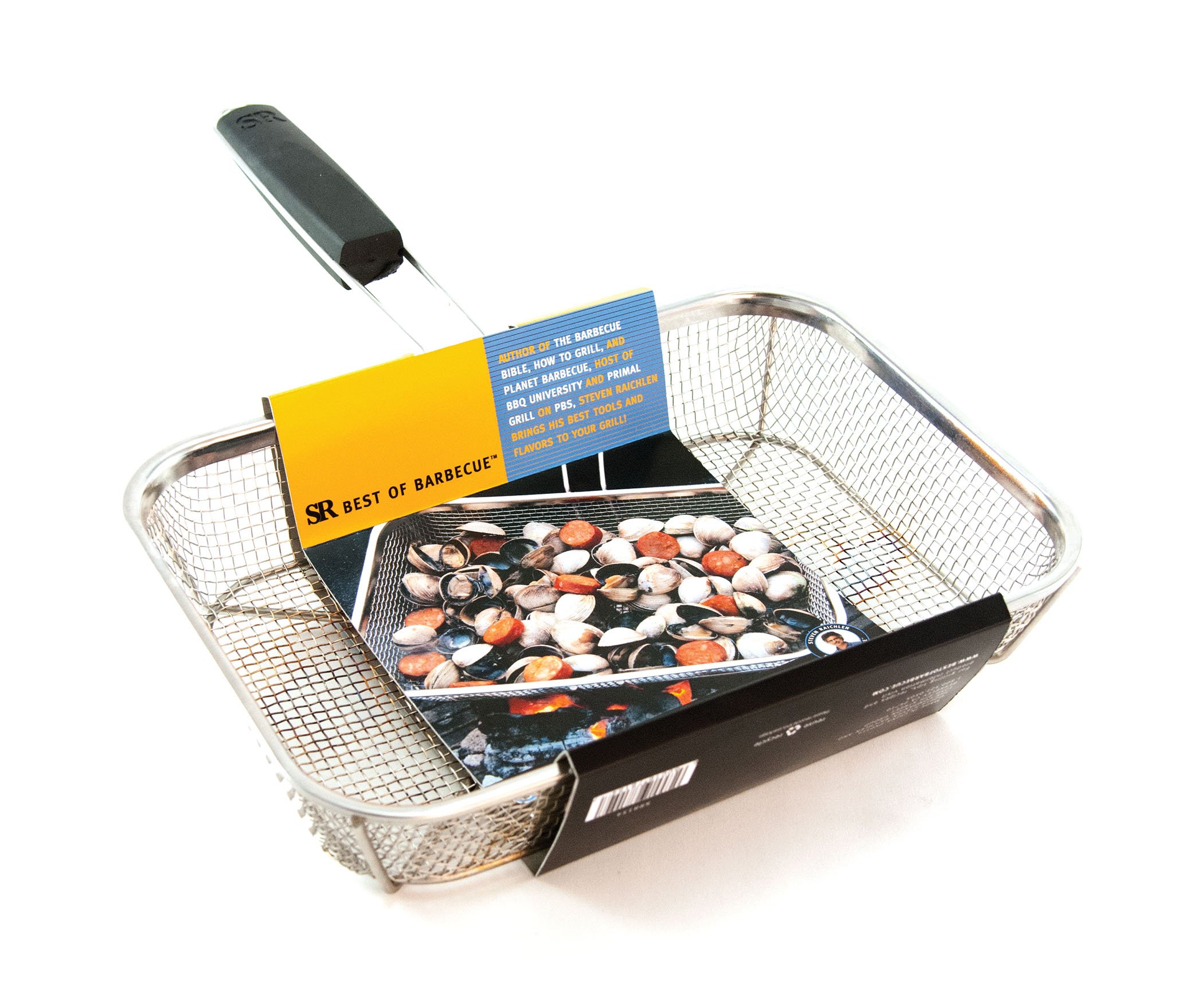 Steven Raichlen Best of Barbecue SR8025 Nonstick Fish Basket