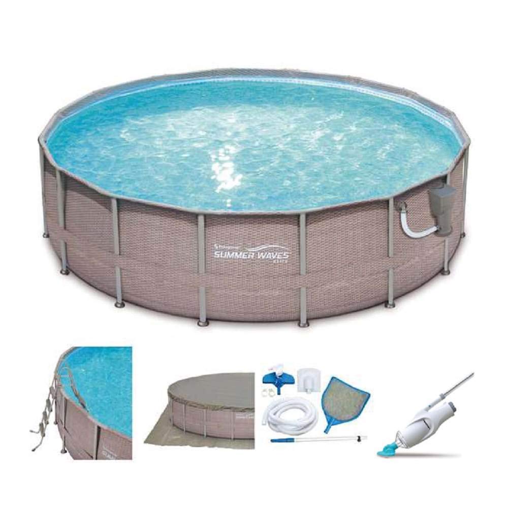 Summer Waves Elite 18ft x 48in Frame Pool