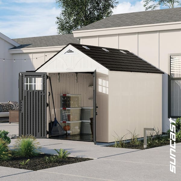 Suncast Tremont 8x10 ft Resin Storage Building