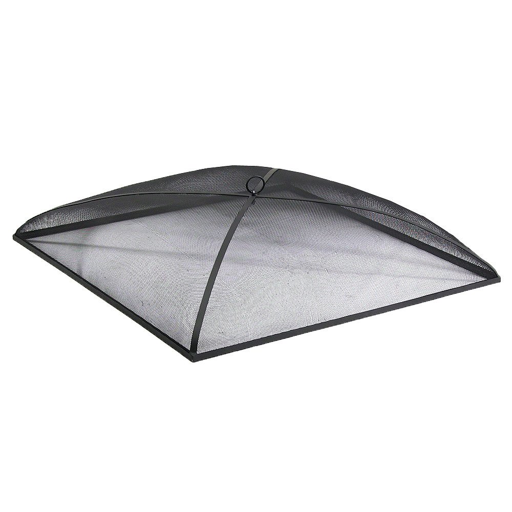 Sunnydaze 30-Inch Square Fire Pit Spark Screen Cover
