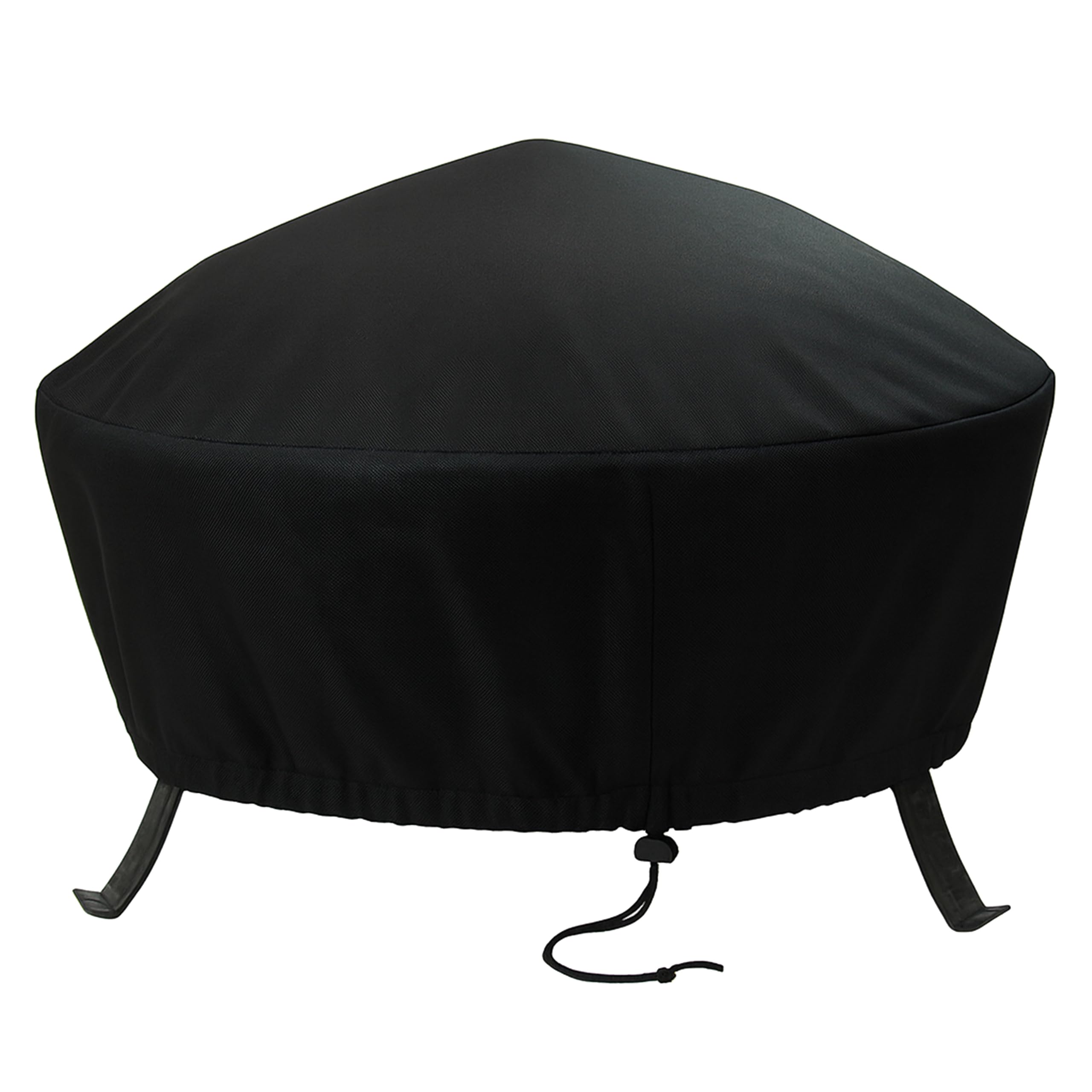 Sunnydaze 36-Inch Heavy-Duty Round Fire Pit Cover with Drawstring