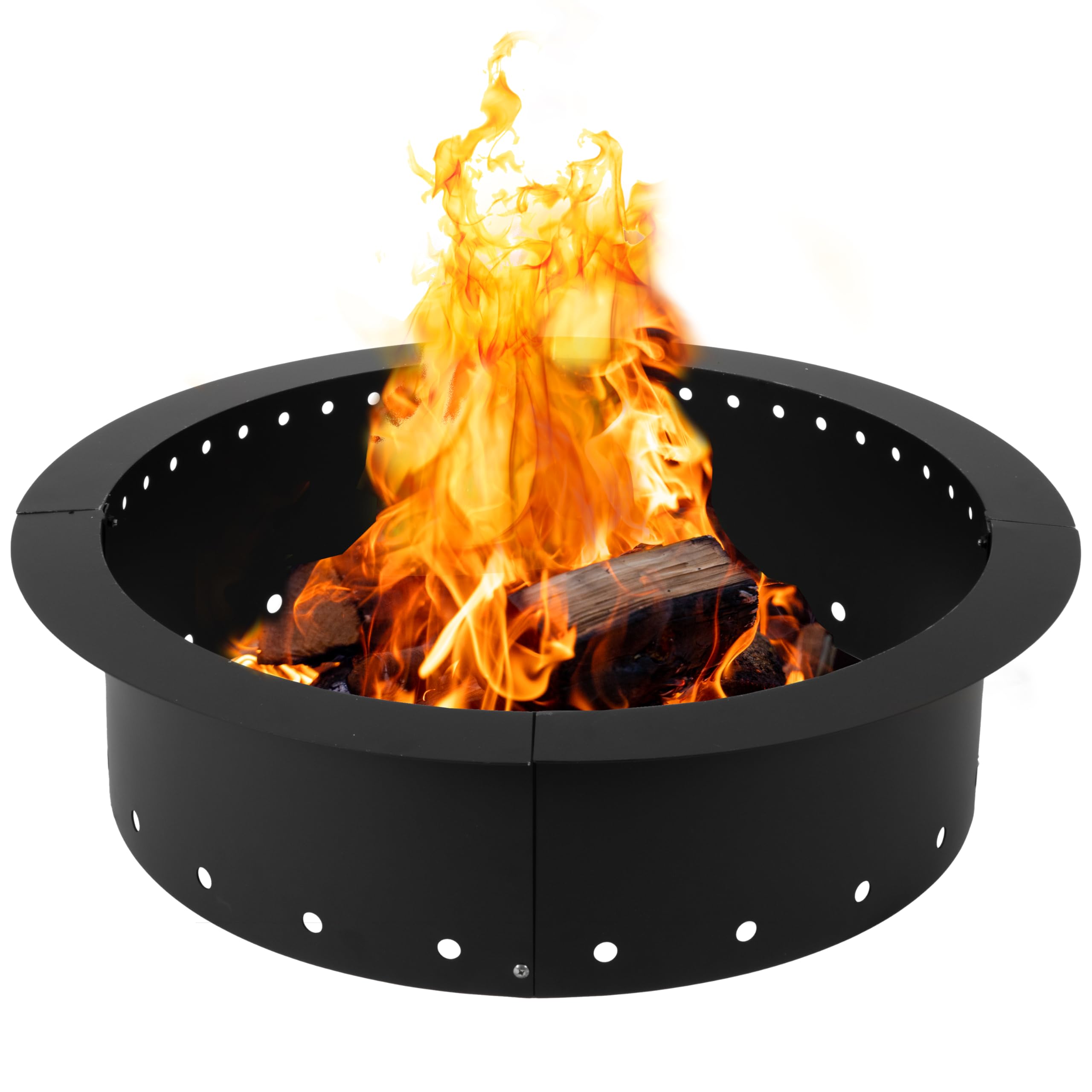 Sunnydaze Decor 30" Steel Fire Ring Bowl Insert