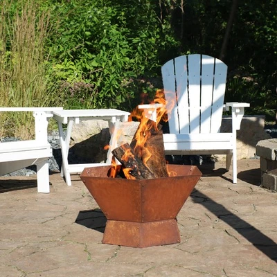 Sunnydaze Decor 5-Piece Rustic Fireside Fire Pit Poker Set with Stand