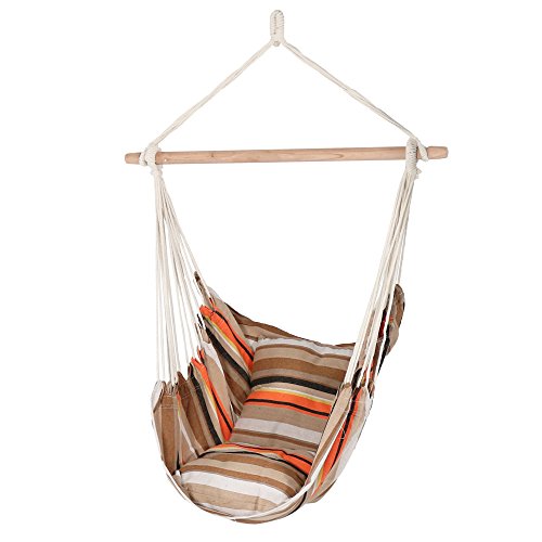 Sunnydaze Hanging Rope Swing Bed