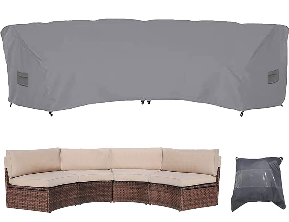 SunPatio Outdoor Heavy Duty Sectional Sofa Cover