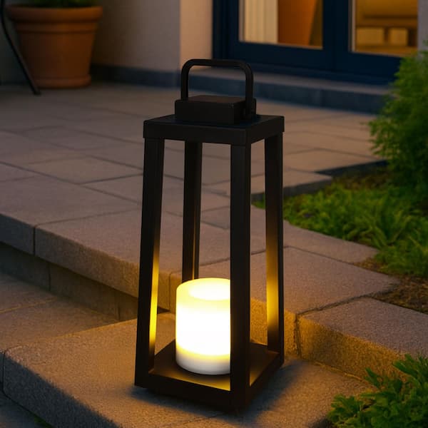 SUNVIE Solar Outdoor Table Lamp