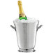 TableCraft Stainless Steel 6 Qt Round Party Tub with Handles