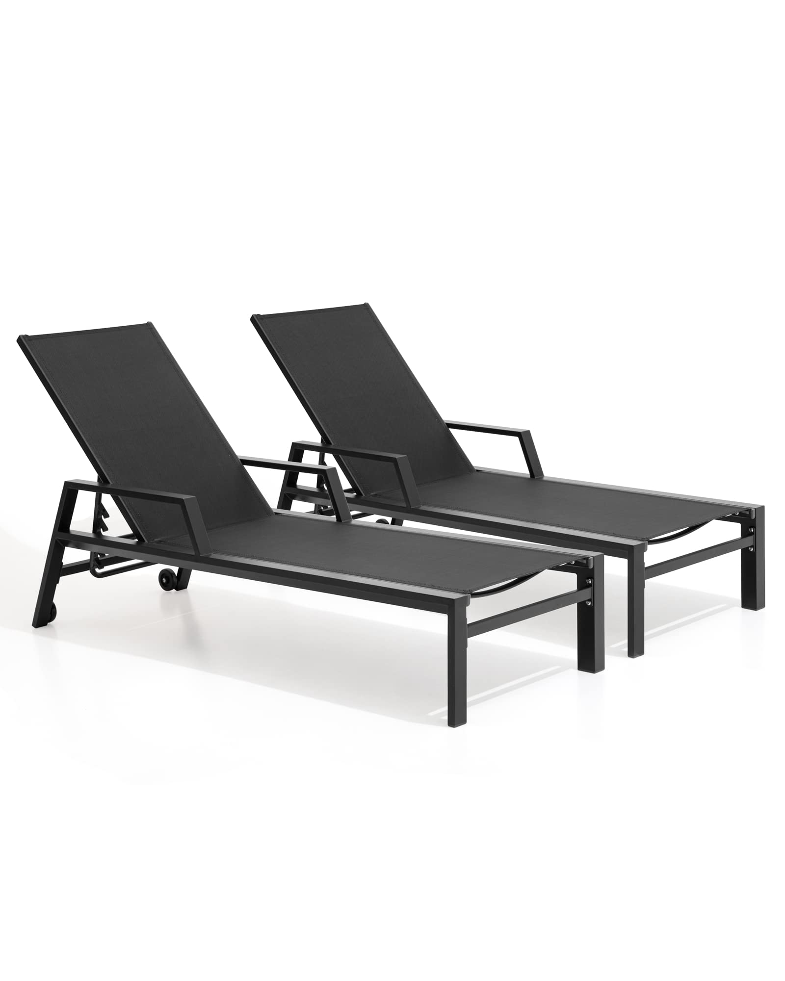 Tangkula Outdoor Patio Chaise Lounge Chair