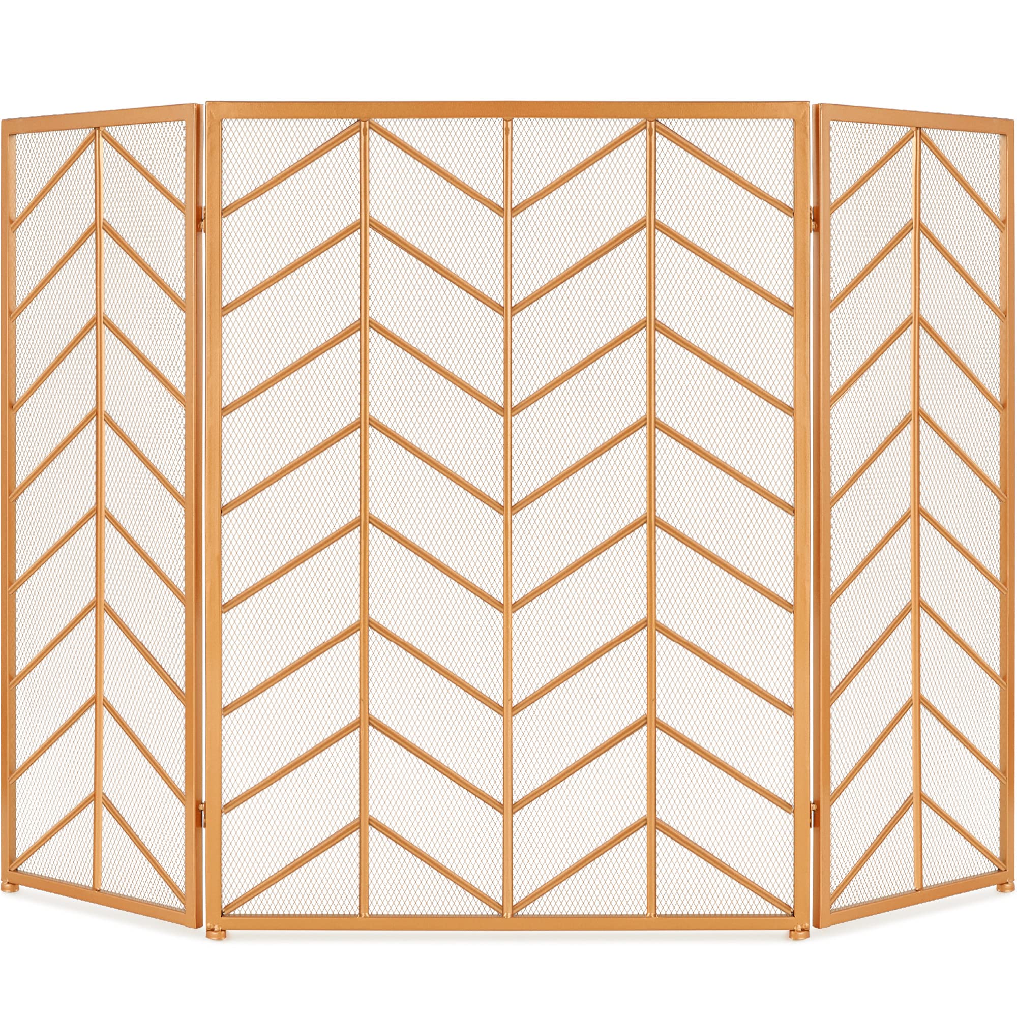 Tangkula Outdoor Privacy Screen Panels Freestanding 3-Panel Set
