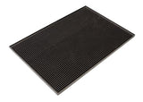 Thunder Group PLBM002BK 12 x 18 Inch Rubber Bar Mat