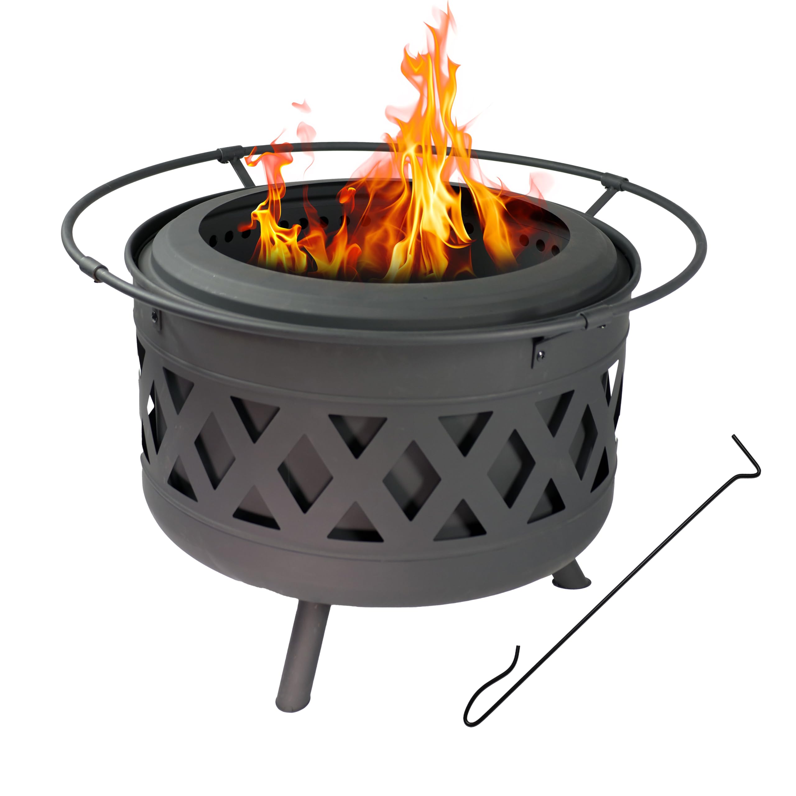 Tiki Brand 30-Inch Clean Burn Smokeless Fire Pit