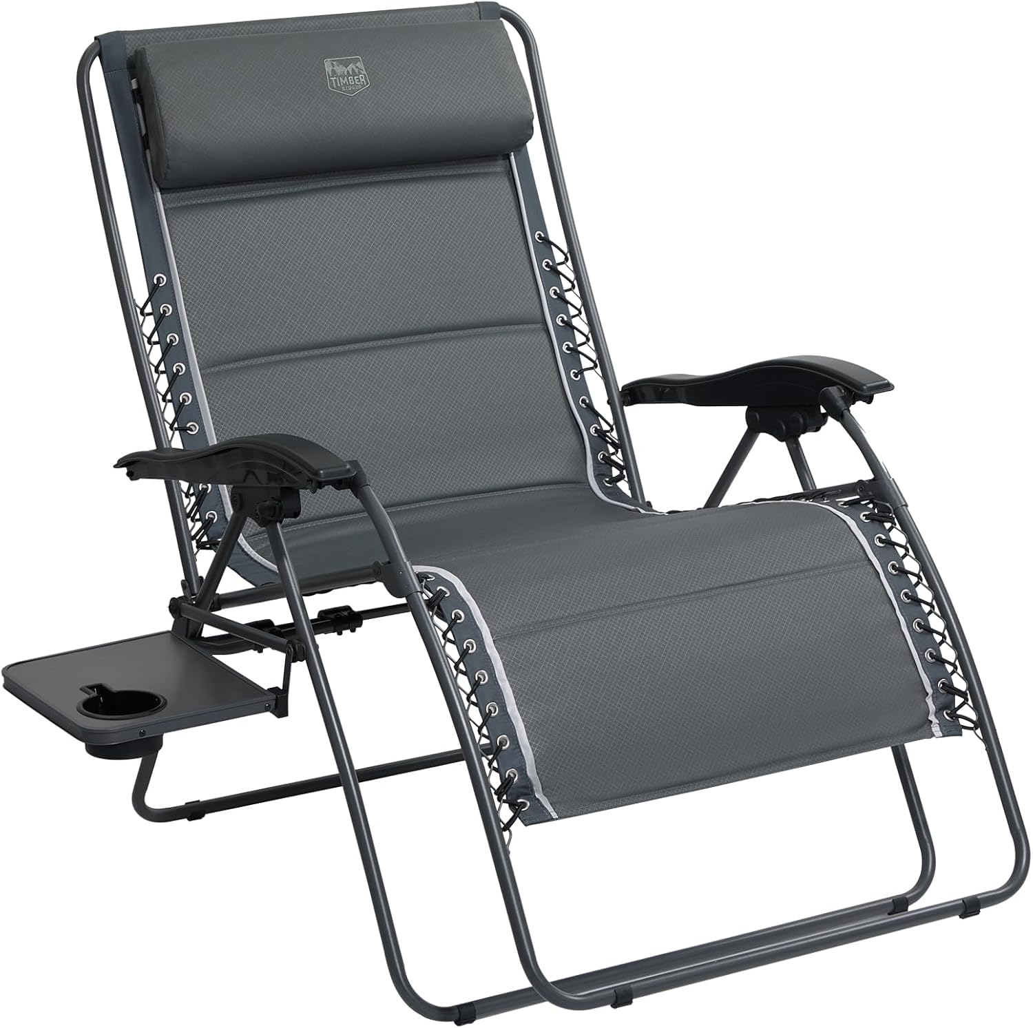 Timber Ridge Zero Gravity Chair with Side Table (2-Pack)
